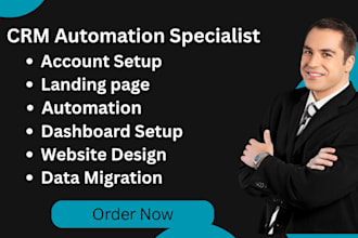 be your bitrix24 CRM expert for landing page design website automation