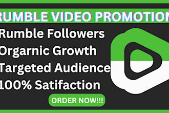 do rumble video promotion rumble promotion