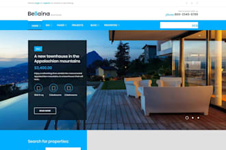build property management website, vacation rental with booking, wix, wordpress