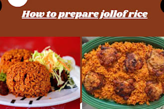 prepare essence of party style jollof