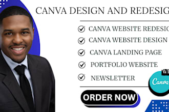 design canva website canva landing page redesig canva portfolio canva website