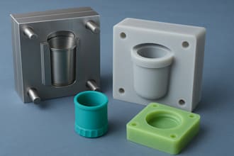 create 3d mold designs for injection, resin, and silicone molding for 3d print