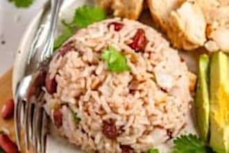do your favorite jollof rice with peppered chicken for you