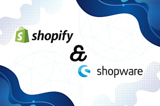 design redesign or fix shopware and shopify