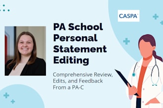 edit your personal statement for pa school applications