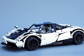 build custom lego moc design with digital instructions and render afol technic