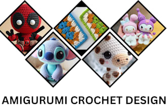 craft a detailed amigurumi crochet for your etsy shop