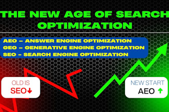 seo consultant aeo with GEO to rank on google and ai search