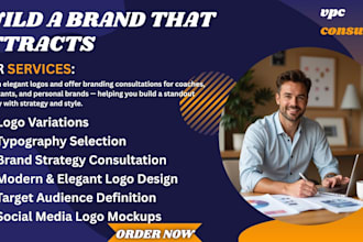 design a modern, elegant logo for coaches, consultants, and brands
