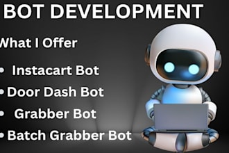 code amazon driver bot, instacart bot, uber eat bot, spark driver bot, slack bot