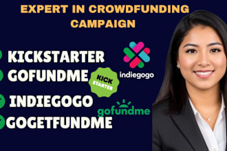 promote a successful gofundme and kickstarter campaign to reach real donors