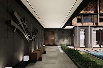 design modern contemporary landscape for garden, backyard, front yard precisely