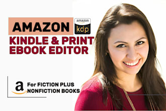 paperback ebook editing formatting proofreading kdp print ready manuscript