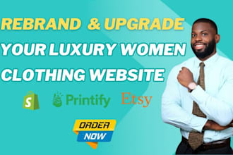 upgrade your luxury women clothing shopify store for a premium fashion brand id