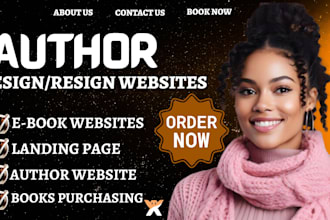 author website ebook website book author website ebook landing page