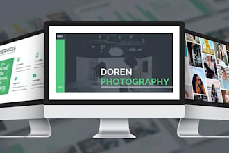 design company, startup or medical powerpoint presentation, prezi, keynote canva