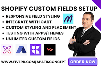 setup shopify custom fields helium accentuate amplius textly magical mini cmf