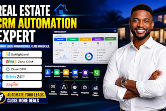 setup bitrix24 close crm gohighlevel automation zoho zapier integration expert