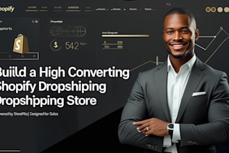 build high converting shopify dropshipping store for your brand with storepilot
