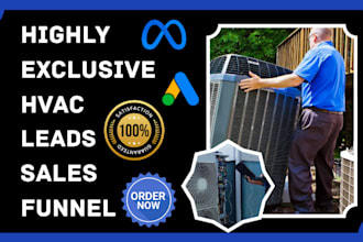 generate highly exclusive hvac leads roofing installation plumbing repairs leads
