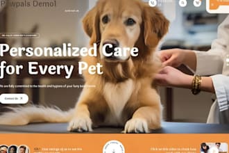 design pet shopify store pet website pet accessories store pet dropshipping