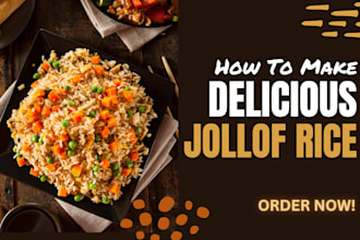 teach you how to cook mouth watery jollof rice