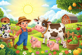 design children book story book illustration children story book kids book