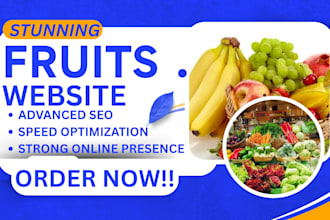 design a expert wordpress website for fruit farms organic store subscription box