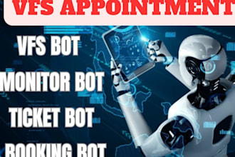 do booking bot, vfs bot, appointment bot, vfs appointment bot, vfs