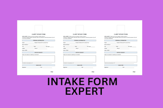 intake form design google form medical form  invoice form coaching form design