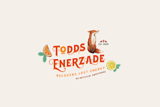 design premium soft drink branding logo
