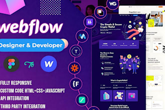 design responsive webflow websites with cms, animation and figma to webflow gsap