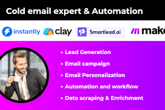 connect clay com with instantly hubspot smartlead ai zoho zapier make workflows