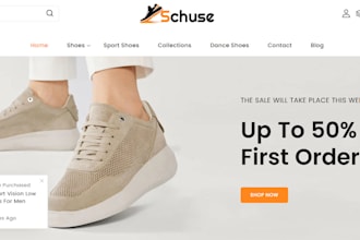 design footwear shopify store sneakers website footwear sneakers store website