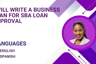 write a business plan for sba loan approval