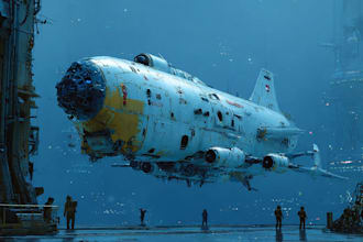 design spaceship, illustration and sci fi art