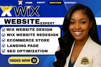 wix website design wix website redesign build wix website