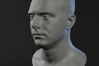 3d face likeness sculpt in zbrush
