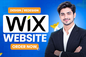 build wix website, design wix or redesign wix website for your business