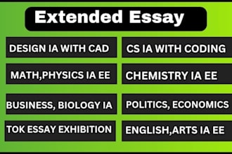 do urgent help in essay writing, ia, ib, hl, sl, extended