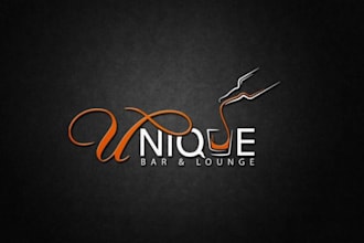 design a unique and professional bar, pub, or lounge logo
