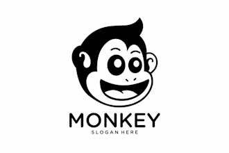design original monkey logo