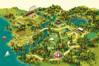 map illustration vector illustration vector map