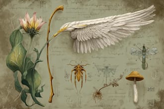 paint botanical and scientific illustrations