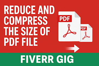 reduce and compress the size of PDF file quickly and professionally