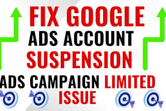 unlock suspended google ads account, fix serving restriction and bov issue