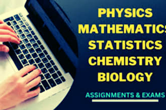 tutor you general chemistry physics math calculus and discrete math