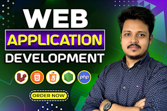 I will do software development, custom web application software developer web developer