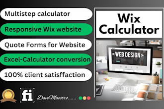 custom web calculator on wix velo code, wix website wix database