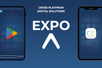 develop cross platform app with react native and expo